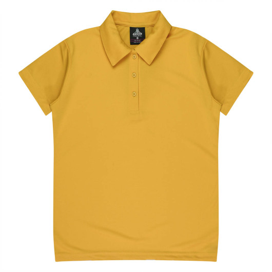 Hawksburn Womens Polos Gold